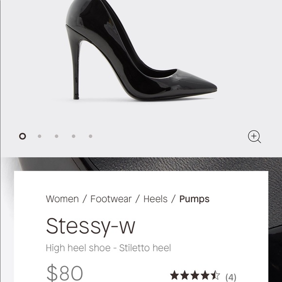 Aldo Shoes - ALDO Black Patent Stiletto Heels